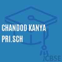 Chandod Kanya Pri.Sch Middle School Logo