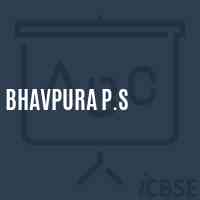 Bhavpura P.S Middle School Logo