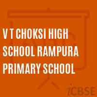 V T Choksi High School Rampura Primary School Logo