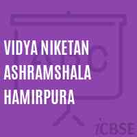 Vidya Niketan Ashramshala Hamirpura Middle School Logo