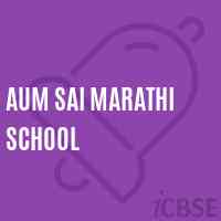 Aum Sai Marathi School Logo