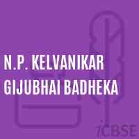 N.P. Kelvanikar Gijubhai Badheka Primary School Logo