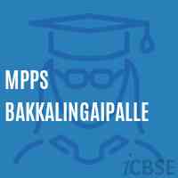 Mpps Bakkalingaipalle Primary School Logo