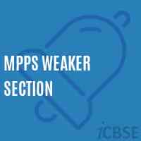Mpps Weaker Section Primary School Logo