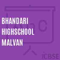 Bhandari Highschool Malvan Logo