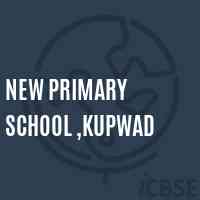 New Primary School ,Kupwad Logo