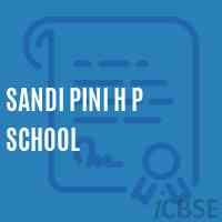 Sandi Pini H P School Logo