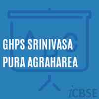 Ghps Srinivasa Pura Agraharea Middle School Logo