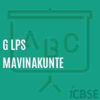 G Lps Mavinakunte Primary School Logo