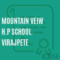 Mountain Veiw H.P School Virajpete Logo