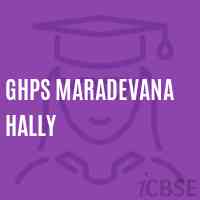 Ghps Maradevana Hally Middle School Logo