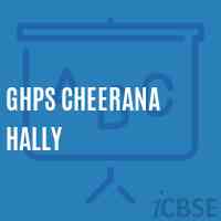 Ghps Cheerana Hally Middle School Logo
