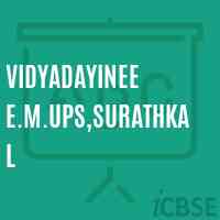 Vidyadayinee E.M.Ups,Surathkal Middle School Logo