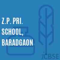 Z.P. Pri. School, Baradgaon Logo