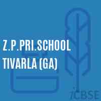 Z.P.Pri.School Tivarla (Ga) Logo