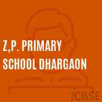 Z,P. Primary School Dhargaon Logo