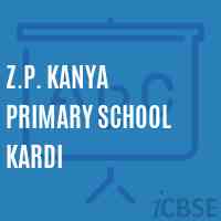 Z.P. Kanya Primary School Kardi Logo
