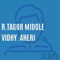 R.Tagor Middle Vidhy. Aheri Secondary School Logo