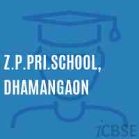 Z.P.Pri.School, Dhamangaon Logo