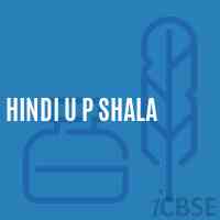 Hindi U P Shala Middle School Logo