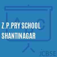 Z.P.Pry School Shantinagar Logo