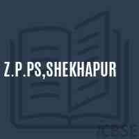 Z.P.Ps,Shekhapur Primary School Logo