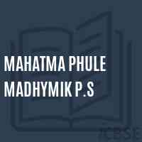 Mahatma Phule Madhymik P.S Secondary School Logo