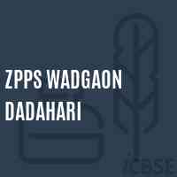 Zpps Wadgaon Dadahari Middle School Logo