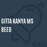 Gitta Kanya Ms Beed High School Logo