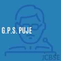 G.P.S. Puje Primary School Logo