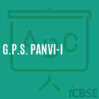 G.P.S. Panvi-I Primary School Logo
