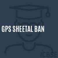 Gps Sheetal Ban Primary School Logo
