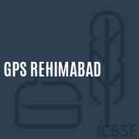 Gps Rehimabad Primary School Logo