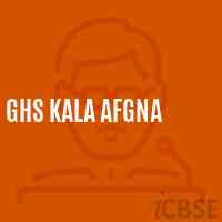 Ghs Kala Afgna Secondary School Logo