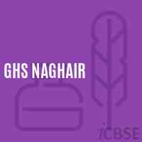Ghs Naghair Secondary School Logo