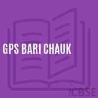 Gps Bari Chauk Primary School Logo