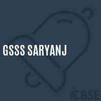 Gsss Saryanj High School Logo