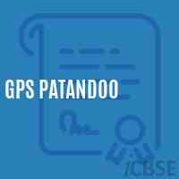 Gps Patandoo Primary School Logo