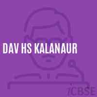 Dav Hs Kalanaur Secondary School Logo