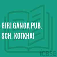 Giri Ganga Pub. Sch. Kotkhai Primary School Logo