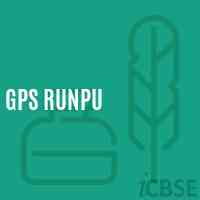 Gps Runpu Primary School Logo