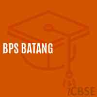 Bps Batang Primary School Logo