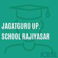Jagatguru Up. School Rajiyasar Logo