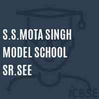 S.S.Mota Singh Model School Sr.See Logo