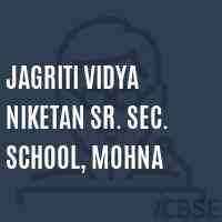 Jagriti Vidya Niketan Sr. Sec. School, Mohna Logo