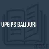 Upg Ps Balijuri Primary School Logo