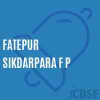 Fatepur Sikdarpara F P Primary School Logo