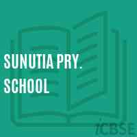 Sunutia Pry. School Logo
