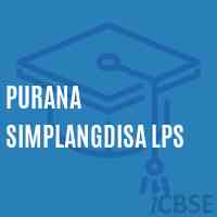 Purana Simplangdisa Lps Primary School Logo