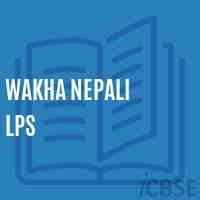 Wakha Nepali Lps Primary School Logo
